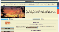 Desktop Screenshot of godmadeus.com