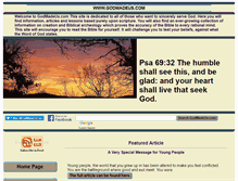 Tablet Screenshot of godmadeus.com